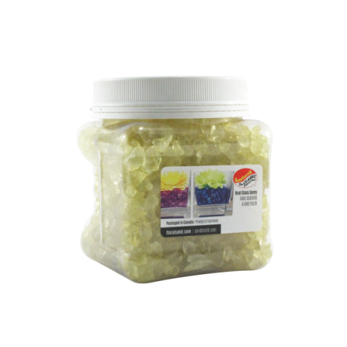 Colored ICE - Light Yellow - 2 lb (908 g) Jar
